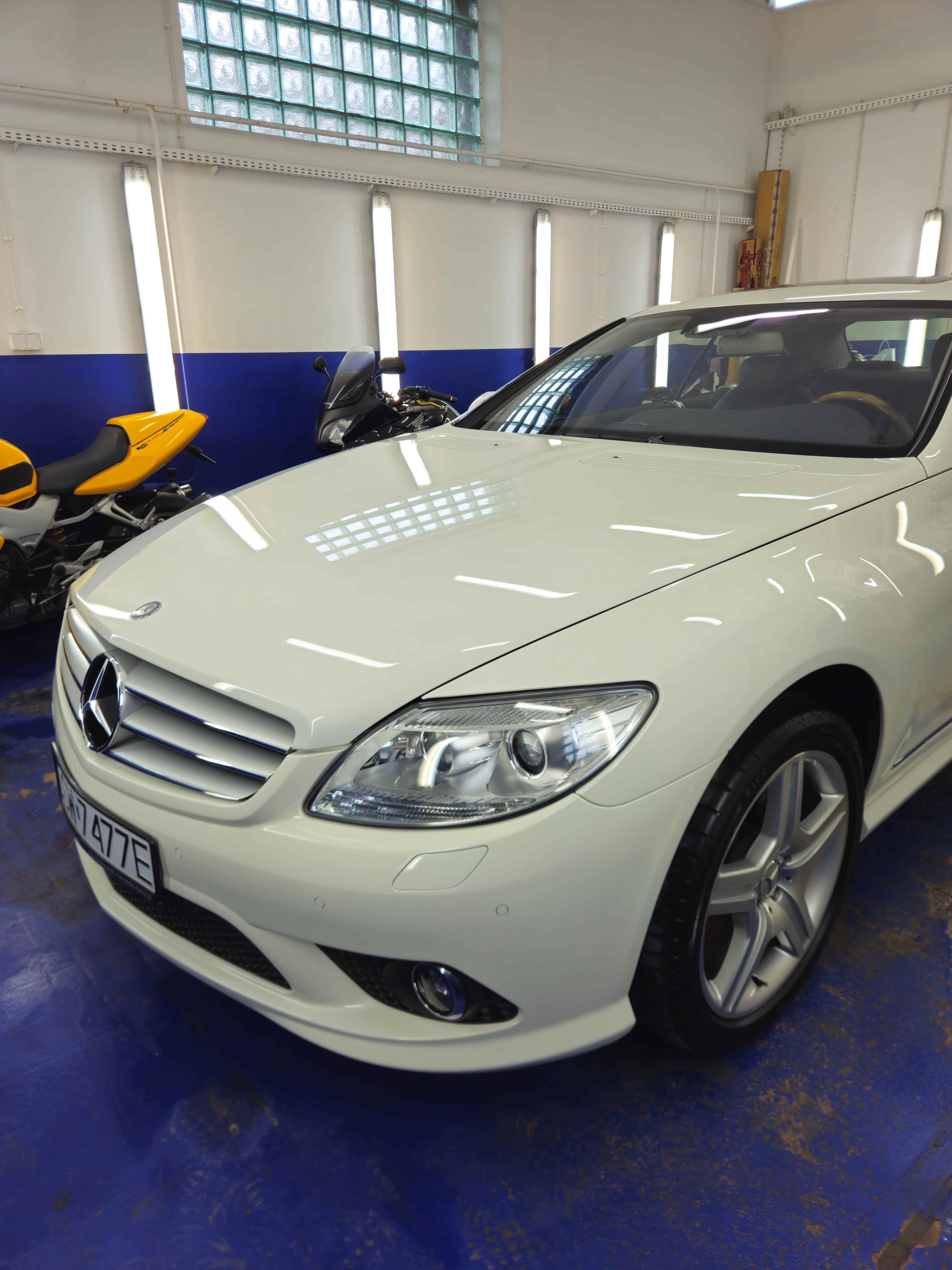 Mercedes CL — realizacja Car Clinic Świdnica